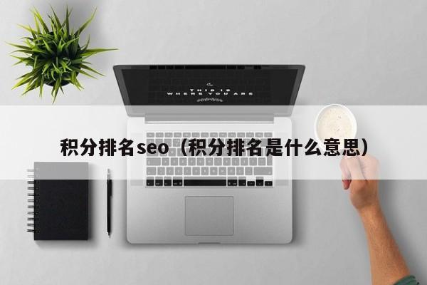 积分排名seo（积分排名是什么意思）