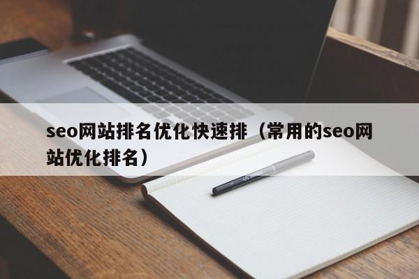 seo网站排名优化快速排（常用的seo网站优化排名）