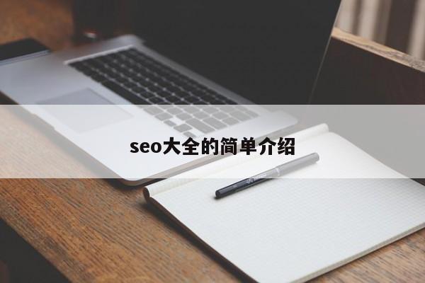 seo大全的简单介绍