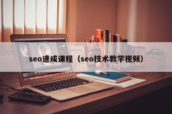 seo速成课程（seo技术教学视频）