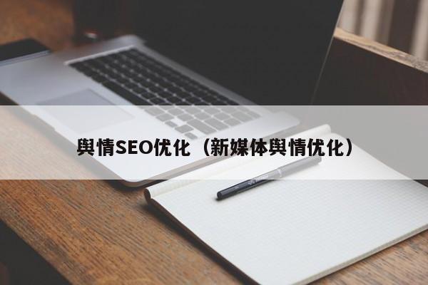 舆情SEO优化（新媒体舆情优化）