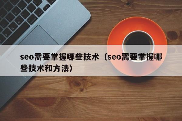 seo需要掌握哪些技术（seo需要掌握哪些技术和方法）