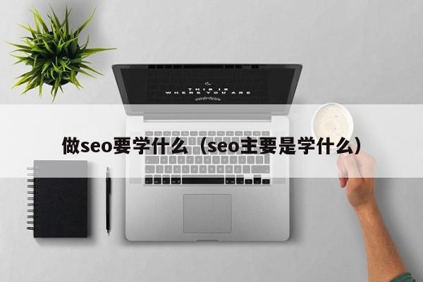 做seo要学什么（seo主要是学什么）