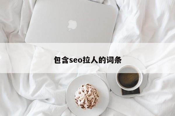 包含seo拉人的词条