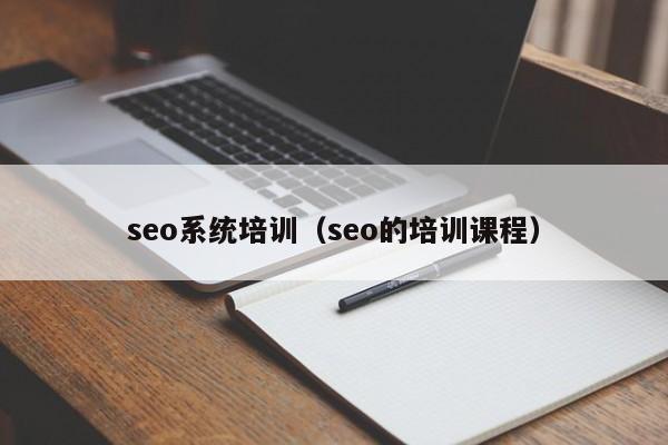 seo系统培训（seo的培训课程）