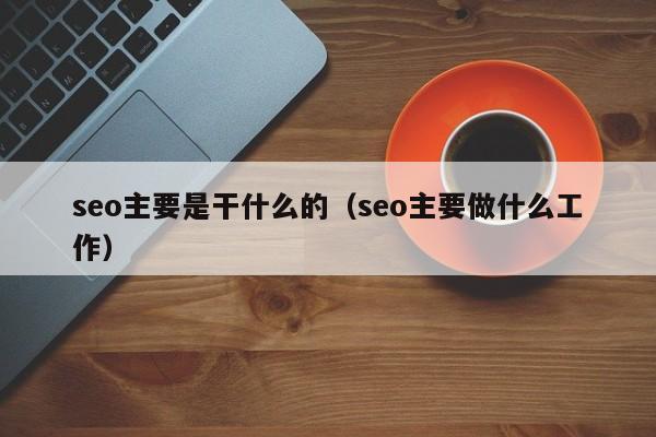 seo主要是干什么的（seo主要做什么工作）