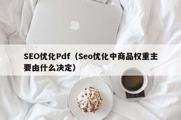 SEO优化Pdf（Seo优化中商品权重主要由什么决定）