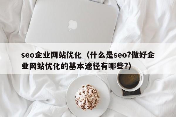 seo企业网站优化（什么是seo?做好企业网站优化的基本途径有哪些?）