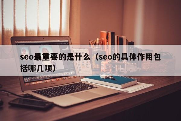 seo最重要的是什么（seo的具体作用包括哪几项）