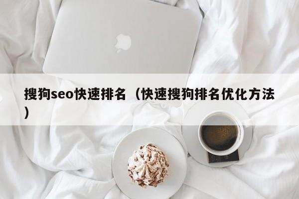 搜狗seo快速排名（快速搜狗排名优化方法）