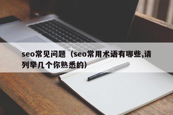 seo常见问题（seo常用术语有哪些,请列举几个你熟悉的）