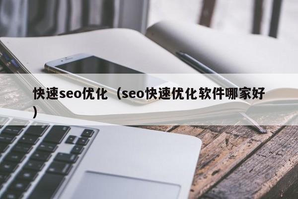 快速seo优化（seo快速优化软件哪家好）