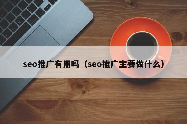 seo推广有用吗（seo推广主要做什么）