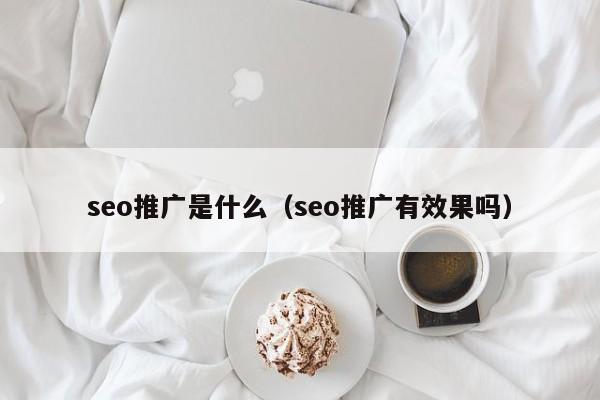 seo推广是什么（seo推广有效果吗）