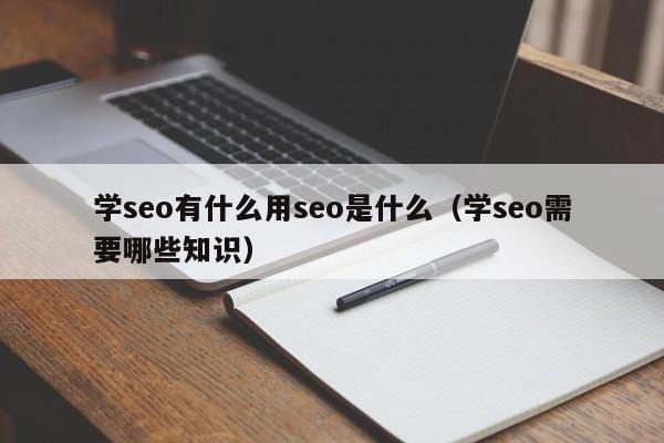 学seo有什么用seo是什么（学seo需要哪些知识）