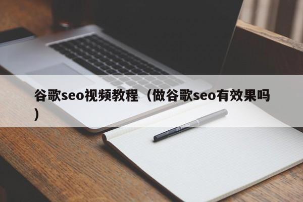 谷歌seo视频教程（做谷歌seo有效果吗）