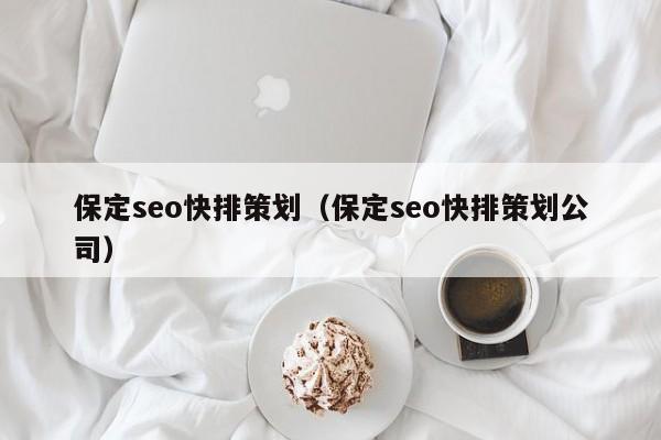 保定seo快排策划（保定seo快排策划公司）