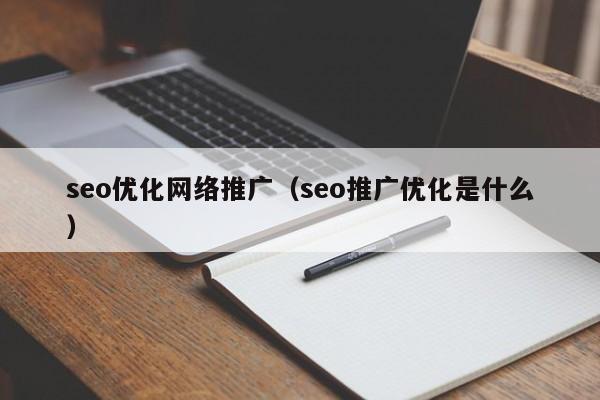 seo优化网络推广（seo推广优化是什么）